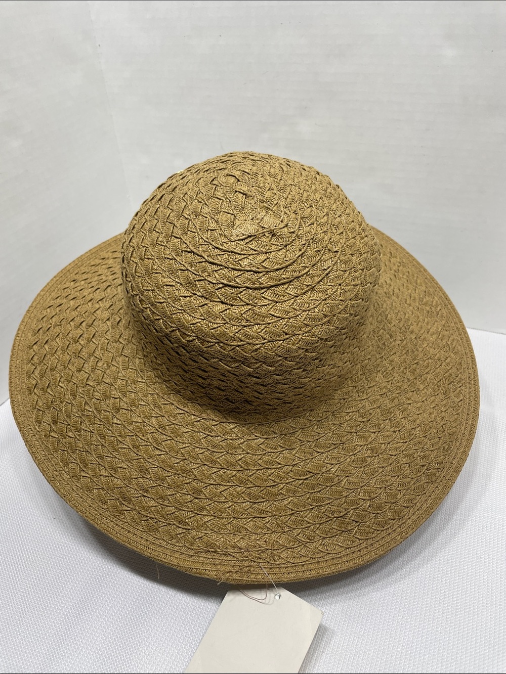 Cappelli Straw Sun Hat Multicolor Crochet Flowers - Women’s UPF NEW NWT - Picture 5 of 12